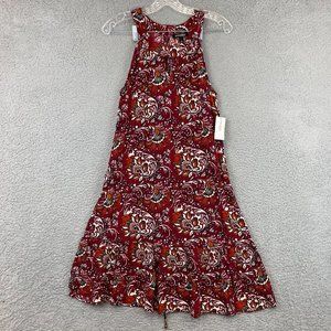 NEW Women’s ROZ & ALI Pink Sleeveless Blouse Top Shirt size S